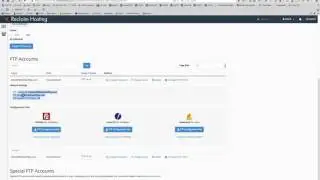 Configuring FTP in Reclaiming Hosting and Logging in to FireFTP