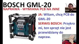 Jak naprawić radio budowlane BOSCH GML-20 - robimy Smart Speaker