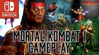 What It's Like To Play Mortal Kombat 1 on Nintendo Switch! - Switch Online Matches