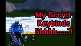 Fortnite - How/Why Three Button Edit & Scroll Wheel Reset & Both Together