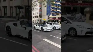 Ferrari SF90 in Mayfair, London