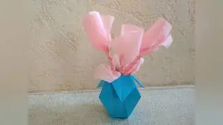 Мастер-класс "Розы из салфеток"