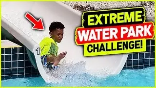 EXTREME WATER PARK CHALLENGE!! | BROTASTIK HAVING ANOTHER AWESOME ADVENTURE