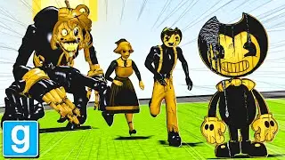 BRAND NEW BENDY AND THE DARK REVIVAL MOD PART 2 UPDATE SPOTLIGHT in Garry's Mod Sandbox