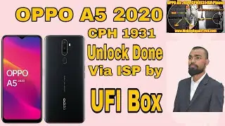 OPPO A5 2020 (CPH1931) PATTERN UNLOCK WITH UFI