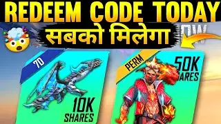 Free Fire Rampage Redeem Code Today 6 June 2022 | New Redeem Code Free Fire | Redeem Code Today