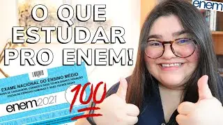 ✅ 💯 COMEÇANDO DO ZERO: QUAIS MATÉRIAS ESTUDAR PARA O ENEM