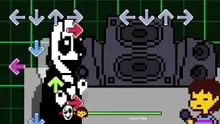 Friday Night Funkin' Mod - Gaster vs Frisk Battle (HARD)