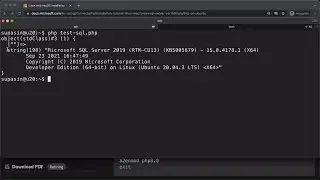 Install PHP Microsoft SQL Driver on Ubuntu 20.04