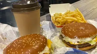 Новинки в McDonald’s или в КСБ Виктори Рестораны / Беларусские бургеры / новогоднее меню / обзор