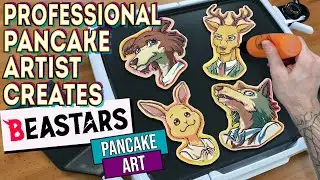 Professional Pancake Artist Creates - Beastars Pancake Art (Preserved and For Sale!)
