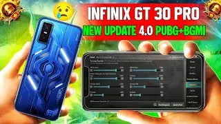 OMG😢INFINIX GT 30 PRO BGMI NEW UPDATE 4.0 SENSITIVITY | INFINIX GT 30 PRO BGMI 4.0 SENSITIVITY
