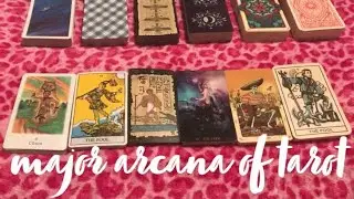MAJOR ARCANA: explaining the major arcana tarot cards E83