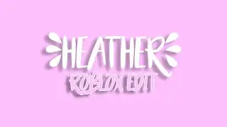 Old Edit! || Heather || AmazingGirlPlayz