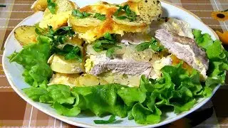 Young Potatoes And Chops Casserole