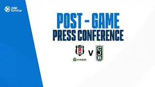 Beşiktaş Emlakjet - Juventut Badalona / Press Conference