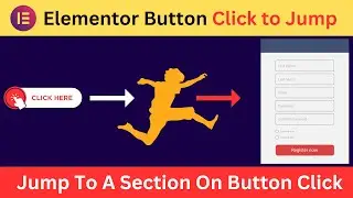 Adding Button Anchors | Jump To A Section On Button Click [Easy Trick] Elementor Tutorial in Hindi