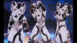 加冕为王？没人比我更配 |兽人翻跳女娃Lion  #furry #舞蹈