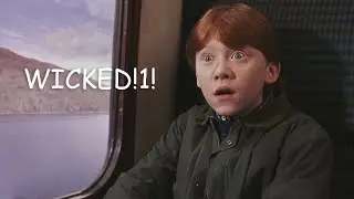 harry potter but just the word "wicked"