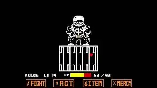 undertale the heaven sans fight clear