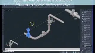 Python Scripted Gate, Globe and Check Valves