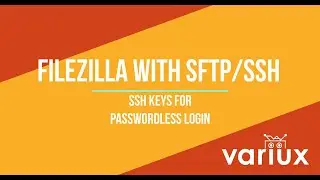Connect to SFTP with FIleZilla using SSH Key