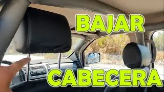 COMO BAJAR REPOSACABEZAS (TRUCO) EN CARROS