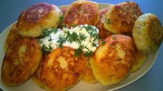 Potato Zrazy with Cottage Cheese and Dill. How to make potato zrazy.