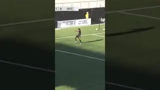 Jacob Greene gets the opening goal for Columbus Crew 2 vs. NYCFC II