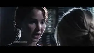Китнисс Эвердин прощается с семьёй  Голодные игры