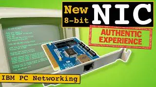 An Open Source 8 bit Ethernet Card for the IBM PC