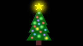 Christmas Tree Animation Black Screen For Free