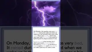 English podcast for beginners about the weather #eslpodcast #englishlearningpodcast #learnenglish