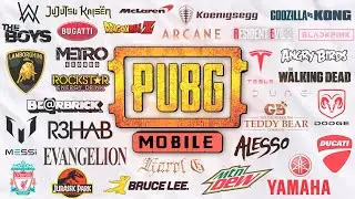 ВСЕ КОЛЛАБОРАЦИИ PUBG MOBILE! #1