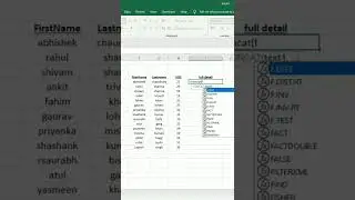 Merge multiple columns into a single column in Microsoft Excel 👍 