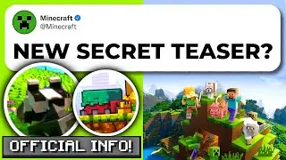 DID MOJANG JUST TEASE A SECRET MINECRAFT PROJECT? | Minecraft 1.20 Update News & Information