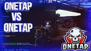 Onetap vs Onetap [1x1] // first game on mirage 1x1 // onetap v3 free cfg //