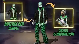 Matrix Boi Bundle Combination | Free Fire Matrix Boy Bundle Combination 💚