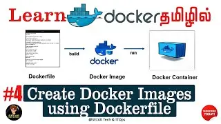 Docker in Tamil - 04 | Create Docker Images using DockerFile - Explained in Detail
