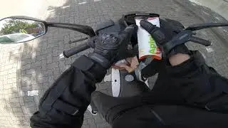 Riding a scooter through the McDrive - with David Bost