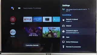 How to Add Google Account to Android TV?
