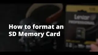 How to Format an SD Memory Card