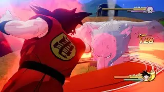 Trying Goku's all new moves in DBZ KAKAROT DLC 6💪