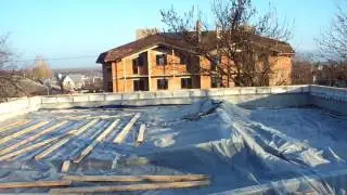 Установка стропил, начало.
