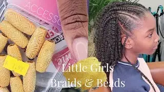 Little Girls Braids| Crochet Braids| Quick & EASY Braided Hair Styles| Kids Braids| Braids & Beads