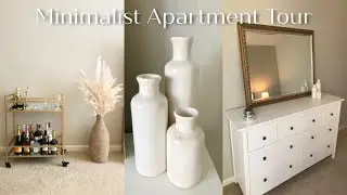 Neutral + Cozy Apartment Tour 2021 | Amazon, HomeGoods & Target Decor!