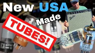 New US Made Guitar Amp Tubes - Western Electric To The Rescue!