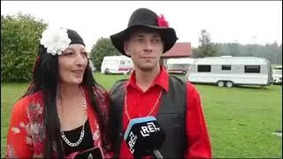 Видео с Цыганской вечеринки  караван клуба Латвии.