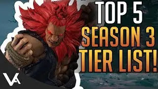 SFV - Top 5 Best Characters For Season 3! Who Made The List? Street Fighter 5 Arcade Edition