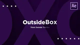 Snappy Text animation in After Effects - After Effects Tutorial - No third party plugin